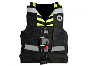 swift water rescue vest MUUSTANG SURVIVAL with panic hook