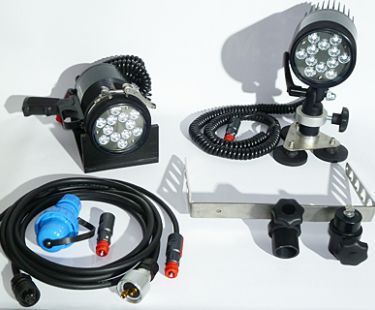 Zubehör für Lehmar LED Arbeits- und Suchscheinwerfer von 9° bis 40°